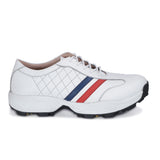 Todd White, Red & Blue Golf Shoes