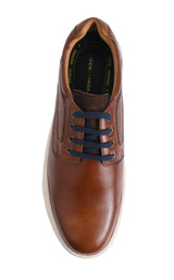 Collian Lace up Full Tan