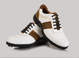 Berlin Antique White-Yellow Golf Shoes