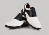 Austin Antique White-Blue Golf Shoes