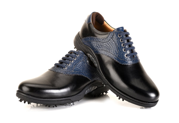 Notting Black-Blue Golf Shoes