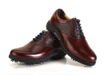 Notting Antique Tan-Brown Golf Shoes
