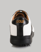 Notting White-Black Golf Shoes
