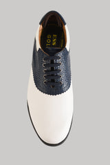 Notting White-Blue Golf Shoes