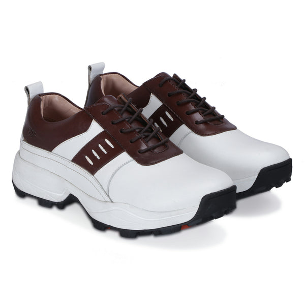 Brad White & Brown Golf Shoes