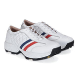 Todd White, Red & Blue Golf Shoes