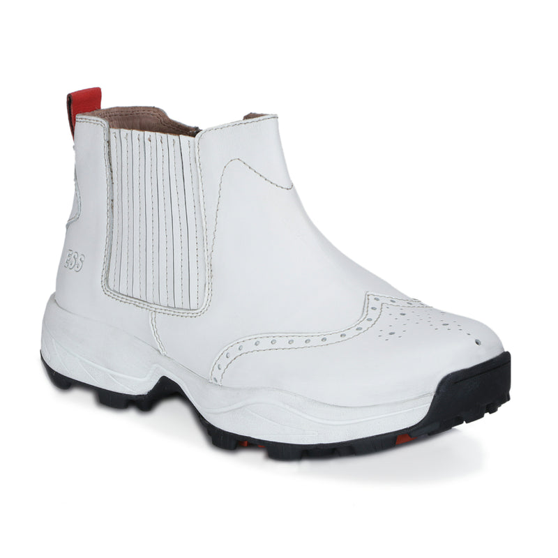Hummer Boot Full White Golf Shoes