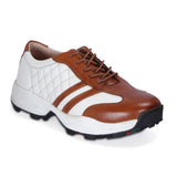 Todd Tan & White Golf Shoes