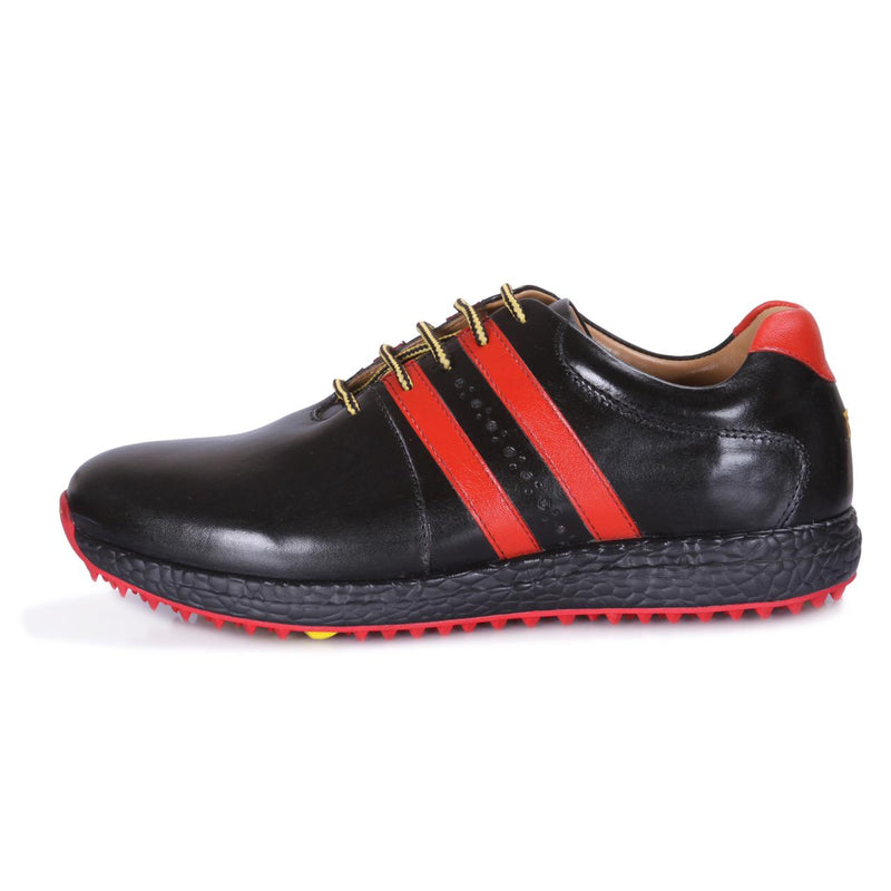 Pound Black & Red Golf Shoes
